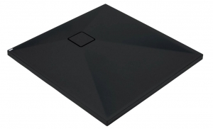 Deante CORREO Gránit nero zuhanytálca, szögletes