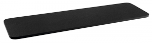 POLYSAN DELONIX kádhoz polc, 86x20cm, fekete (73313)
