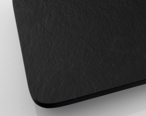 POLYSAN DELONIX kádhoz polc, 86x20cm, fekete (73313)