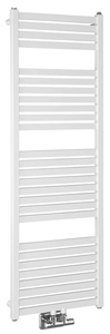 Aqualine TONDI fürdőszobai radiátor, középső bekötéssel, 450x1330 mm, 561 W, fehér (DT470T)