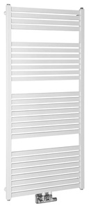 Aqualine TONDI fürdőszobai radiátor, középső bekötéssel, 600x1330 mm, 730 W, fehér (DT480T)