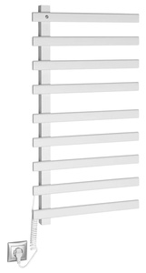 Sapho ELCOR elektromos törölközőszárító radiátor, 480x920x50 mm, 128 W, matt fehér (EB450)
