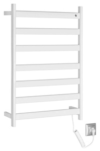 Sapho ELIAS elektromos törölközőszárító radiátor, 490x730x110 mm, 105 W, matt fehér (EB540)