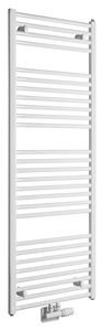 Aqualine DIRECT fürdőszobai radiátor, középső bekötéssel, 450x1320 mm, 594 W, fehér (ELM34T)