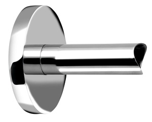 Sapho adapter közvetlen kábel bekötéshez, kerek profilhoz, króm (ER120)
