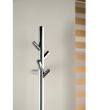 PASADOR Elektromos álló fürdőköppeny, törölköző szárító radiátor, időzítővel, 150x1500mm, 30W, inox (ER175T)