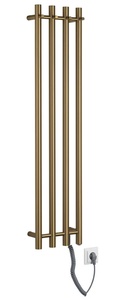 Sapho PAPINADO elektromos törölköző szárító radiátor, 263x1200 mm, 85 W, matt arany (ER750GB)