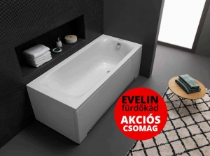 Kolpa-San Evelin fürdőkád csomagajánlat