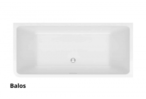 Kolpa San Elektra-SP falhoz állítható fürdőkád, jobbos és balos kivitelben