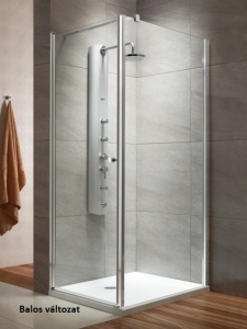 Radaway EOS KDJ szögletes nyílóajtós zuhanykabin (OUTLET)