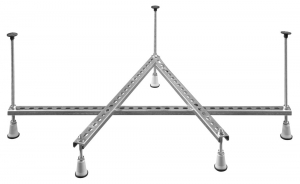 POLYSAN VISLA lábszerekezet, 80x80cm (FR4580)