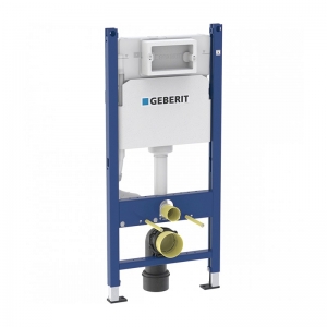 GEBERIT DUOFIX WC BASIC WC ELEM 112CM, DELTA 12 CM-ES FALSÍK ALATTI ÖBLÍTŐTARTÁLLYAL "G30"