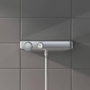 Grohe GROHTERM SmartControl termosztátos zuhanycsaptelep, zuhanygarnitúrával