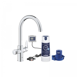 GROHE BLUE PURE BAUCURVE VÍZSZŰRŐS CSAPTELEP KEZDŐSZETT "S" MÉRETŰ FILTERREL