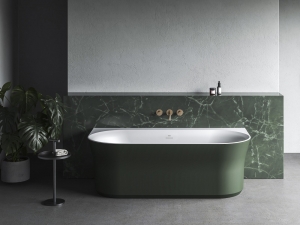 Ravak Ypsilon Wall Grey Green/fehér kád