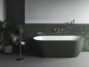 Ravak Freedom O Tec Grey Green/fehér kád