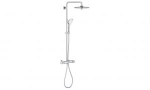 Grohe Euphoria termosztátos zuhanyrendszer, többfunkciós fejzuhannyal
