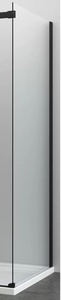 Sanotechnik COMFORT BLACK zuhanyfal G120B/G140B tolóajtóhoz (H90B)