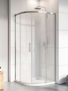 Radaway Idea PDD íves aszimmetrikus zuhanykabin