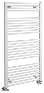 Aqualine DIRECT fürdőszobai radiátor, egyenes, 750x1320 mm, 996 W, fehér (ILR37T)