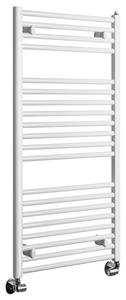 Aqualine DIRECT fürdőszobai radiátor, egyenes, 450x960 mm, 447 W, fehér (ILR94T)