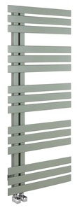 Sapho SILVANA fürdőszobai radiátor, 500x1236 mm, 561 W, matt zöld (IR154V)