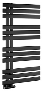Sapho SILVANA fürdőszobai radiátor, 500x972 mm, 395 W, matt fekete (IR164B)