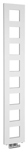 Sapho BLOCK fürdőszobai radiátor, 280x1750 mm, 461 W, matt fehér (IR184)