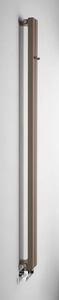 Sapho LETIZIA fürdőszobai radiátor, 90x1800 mm, 301 W, homok (IR245S)