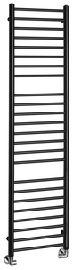 Sapho DINA fürdőszobai radiátor, 400x1560 mm, 477 W, matt fekete (IR374B)