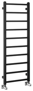 Sapho METRO LIGHT fürdőszobai radiátor, 400x1140 mm, 247 W, matt fekete (IR445TB)