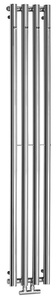 Sapho PILON fürdőszobai radiátor, 270x1800 mm, 388 W, króm (IZ120T)