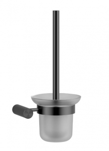 Wellis Ischia fali WC kefe metal grey