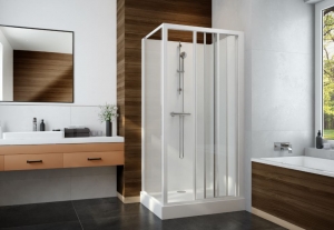 Sanglass kpl-KCDTr/BASIC-M-80x100-S zuhanykabinszett