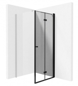 Deante KERRIA PLUS Zuhanyajtó, csuklóajtó, nero