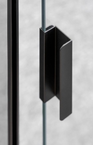 Deante KERRIA PLUS Zuhanyajtó, csuklóajtó, nero