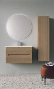 AdattoCasa Rigo kiegészítő szekrény, 138 cm, Rovere Farnia