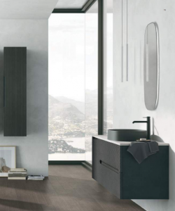 AdattoCasa Rigo kiegészítő szekrény, 138 cm, Grigio Lava