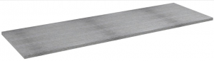 Sapho Cirasa DTDL pult, 131 x 46,5 x 1,8 cm, Ezüst tölgy