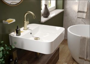 Deante Temisto mosdó csaptelep, sárga réz