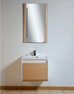 Venus ART T60 Tölgyszínű  Szenzoros Fürdőszoba tükör Világítással