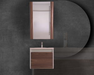 Venus ART D60 Diószínű  Szenzoros Fürdőszoba tükör Világítással