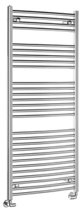 Aqualine ALYA íves fürdőszobai radiátor, 600x1420 mm, 541 W, króm (LLC204)