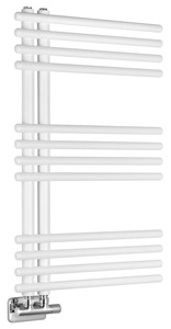 Sapho NYMPHA fürdőszobai radiátor, 500x800 mm, 322 W, matt fehér (LLN80W)
