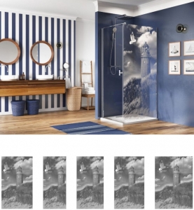 Radaway Lighthouse gravírozott minta 801-1200cm -es