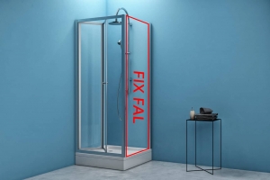 LUNA TVZ/S+TSvZ harmonika ajtós zuhanykabin