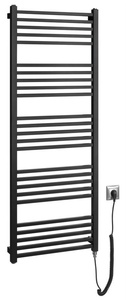 Sapho METRO-E elektromos radiátor, 500x1340 mm, 500 W, matt fekete (ME513B)