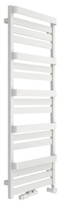 Sapho MARILENA fürdőszobai radiátor, 500x1370 mm, 673 W, matt fehér (MR137)