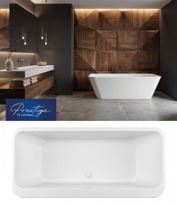 M-acryl Iris O szabadon álló akril kád 160x73 cm