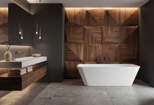 M-acryl Iris O szabadon álló akril kád 160x73 cm